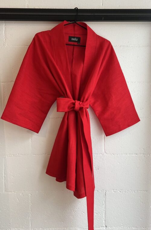Punane kimonojakk