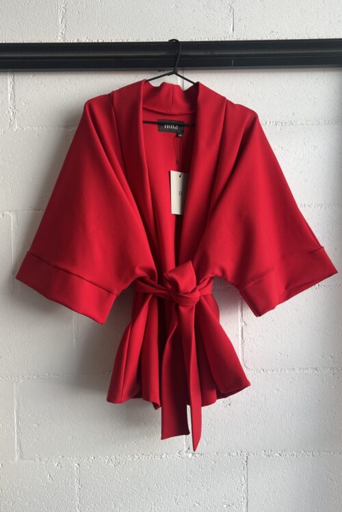 Kimonojakk punane